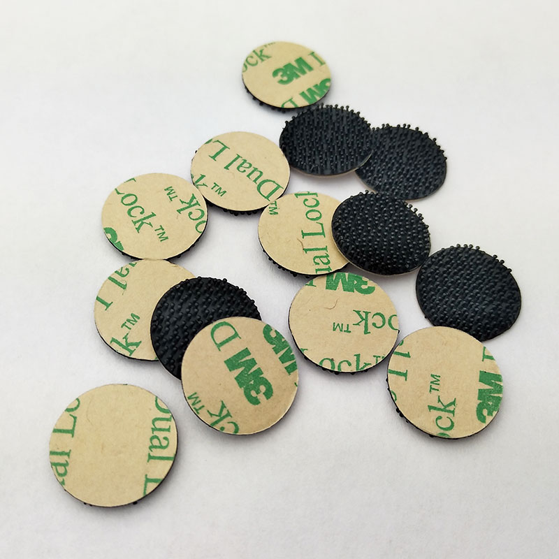 3m dual lock tape SJ4575 Custom Shape Black 3M dual lock dots low profile