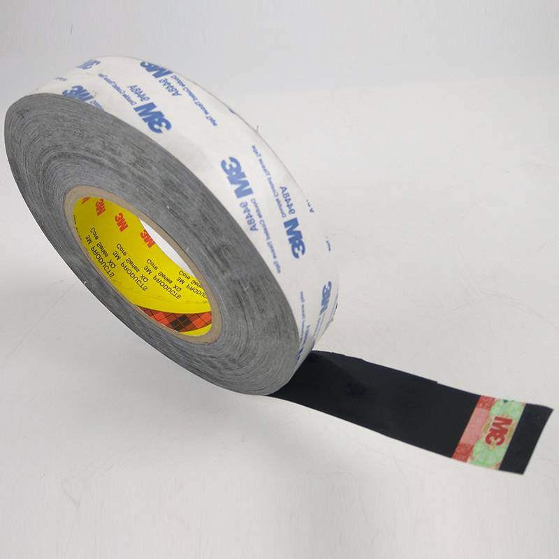 Double Sided Fabric 3M 9448AB, 0.15mm thick Black Adhesive Tape