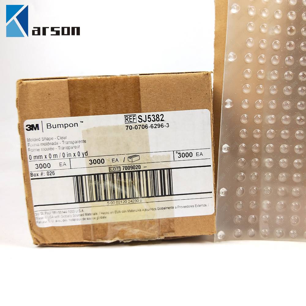 3M Sj5382 Protective Product Rubber Anti Slip Foot Anti Vibration Pads