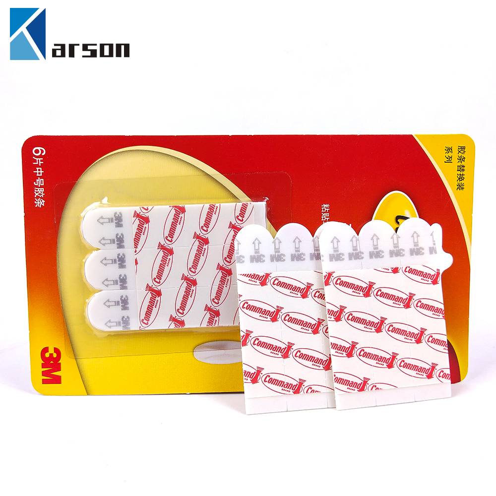 20/30/40PCS 3M Command Strips Non-nail Double-sided Adhesive Strip  Non-trace Replacement Installed Photo Wall Poster Paste Firm - AliExpress