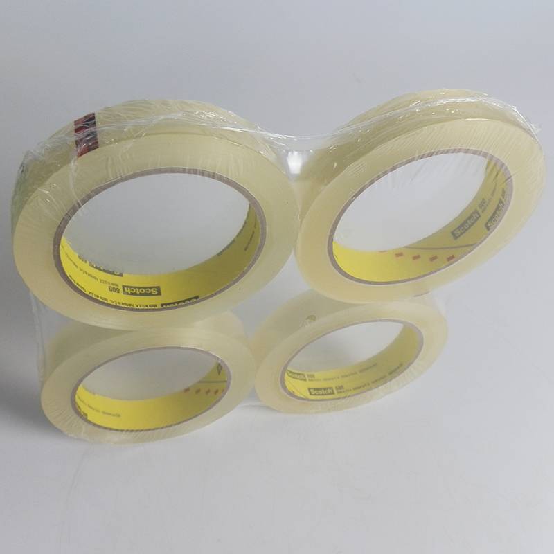 3M 600 High Clarity 0.058mm film tape Light Duty Packaging Tape