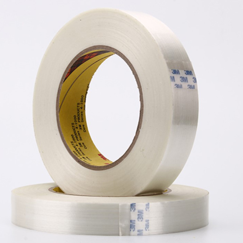 3M filament tape 893 Clear self adhesive fiberglass mesh tape 748mmx55m