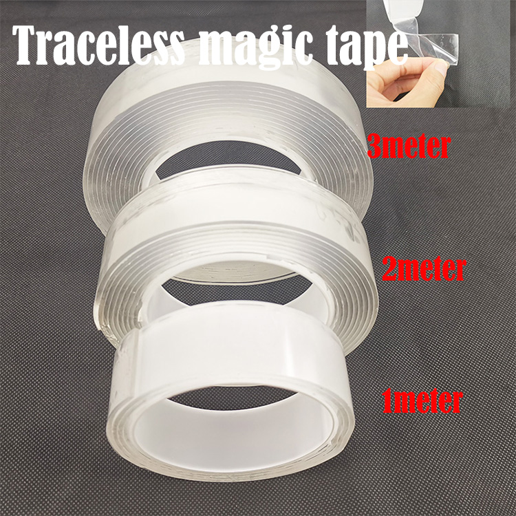 Double Sided Tape Heavy Duty(16.5FT/5M)，Removable Mounting Tape