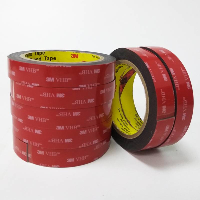 High Sticky Acrylic Adhesive VHB 3M Double Sided Tape 3M Tape 5952 Black, 1.1mm 